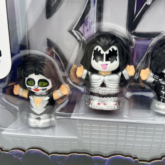 KISS 2019 Fisher Price Little People Special Edition Collector Set Rock Band - Picture 2 of 8